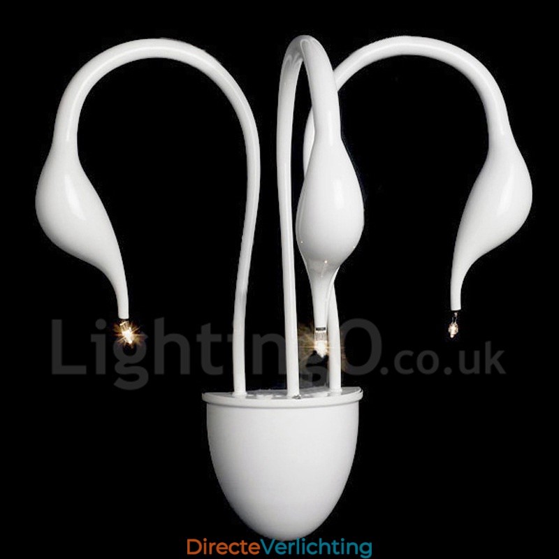 Zwanenkop Moderne Hedendaagse Multi Kleuren Sfeerverlichting Wandlampen Wandlamp