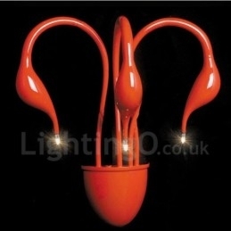 Zwanenkop Moderne Hedendaagse Multi Kleuren Sfeerverlichting Wandlampen Wandlamp