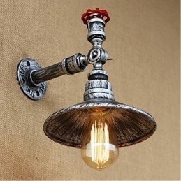 Rustieke Lodge Schilderij Kenmerk voor Sfeerverlichting Wandlampen Wandlamp Zilver