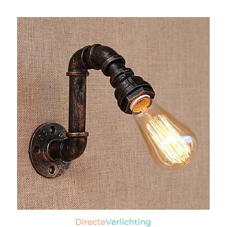 Nostalgia Eenvoudige Waterpijp Decoratieve Kleine Wandlamp Wandlamp Nostalgia Eenvoudige Waterpijp Decoratieve Kleine Wandlamp Wandlamp