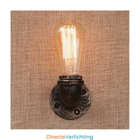 Nostalgia Eenvoudige Waterpijp Decoratieve Kleine Wandlamp Wandlamp Nostalgia Eenvoudige Waterpijp Decoratieve Kleine Wandlamp Wandlamp