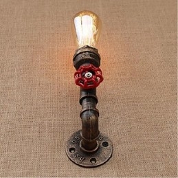 Nostalgia Eenvoudige Waterpijp Decoratieve Kleine Wandlamp Wandlamp