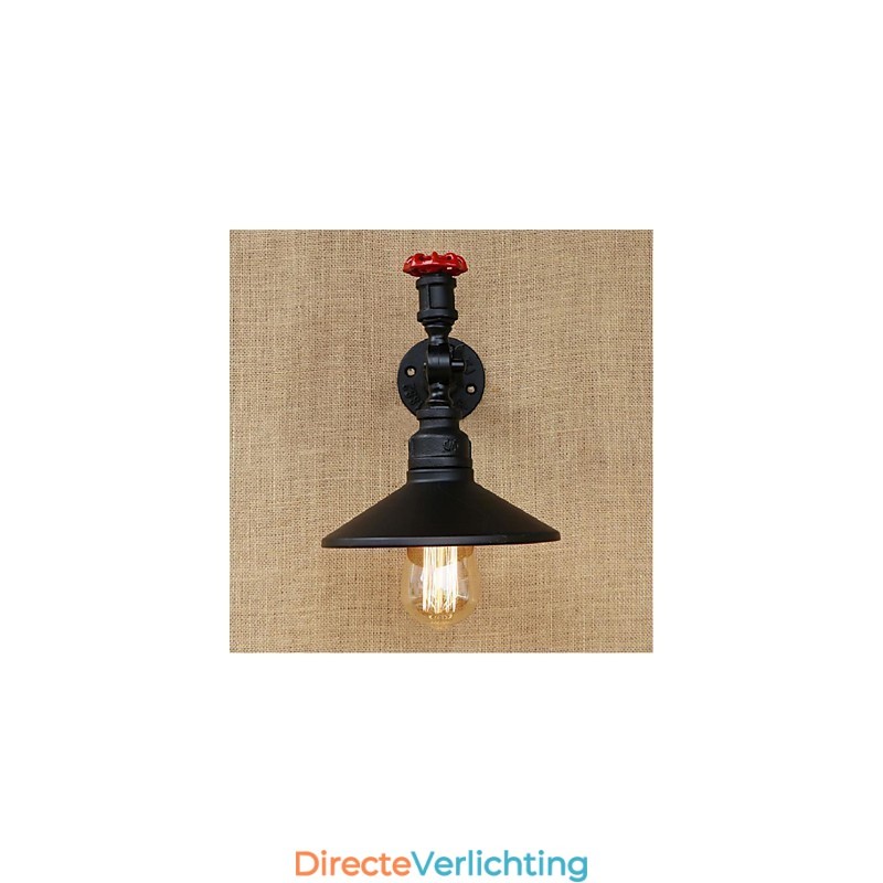 Rustieke Lodge Schilderij Kenmerk voor Sfeervolle Licht Wandlampen Wandlamp Zwart