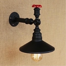 Rustieke Lodge Schilderij Kenmerk voor Sfeervolle Licht Wandlampen Wandlamp Zwart