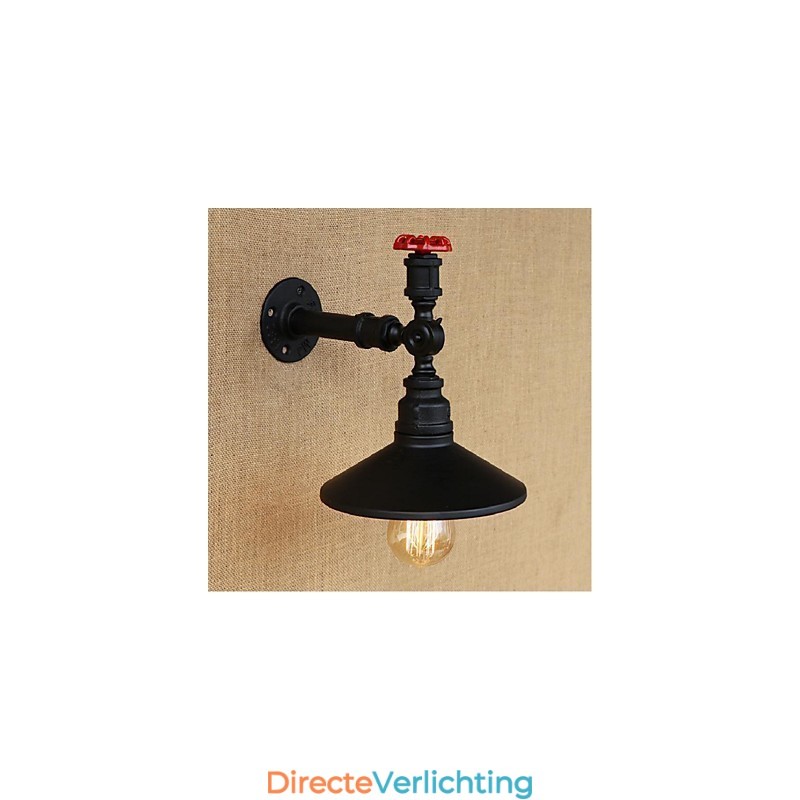 Rustieke Lodge Schilderij Kenmerk voor Sfeervolle Licht Wandlampen Wandlamp Zwart