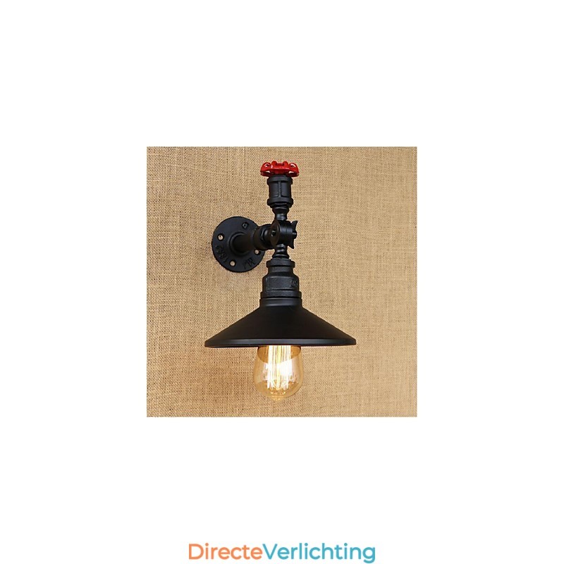 Rustieke Lodge Schilderij Kenmerk voor Sfeervolle Licht Wandlampen Wandlamp Zwart