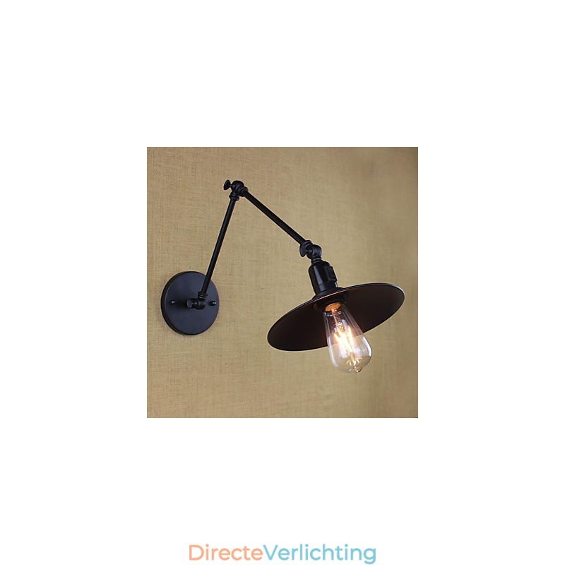 Rustieke Lodge Schilderij Kenmerk voor Mini Stijl Swing Arm Downlight Wandlampen