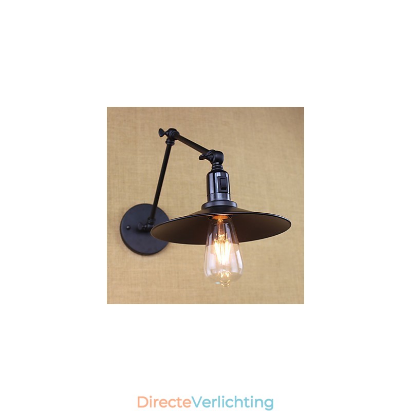 Rustieke Lodge Schilderij Kenmerk voor Mini Stijl Swing Arm Downlight Wandlampen