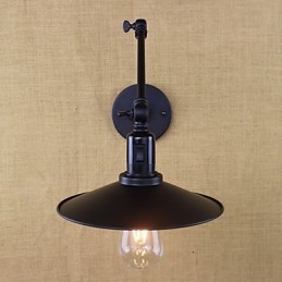 Rustieke Lodge Schilderij Kenmerk voor Mini Stijl Swing Arm Downlight Wandlampen