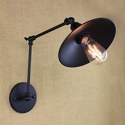 Rustieke Lodge Schilderij Kenmerk voor Mini Stijl Swing Arm Downlight Wandlampen