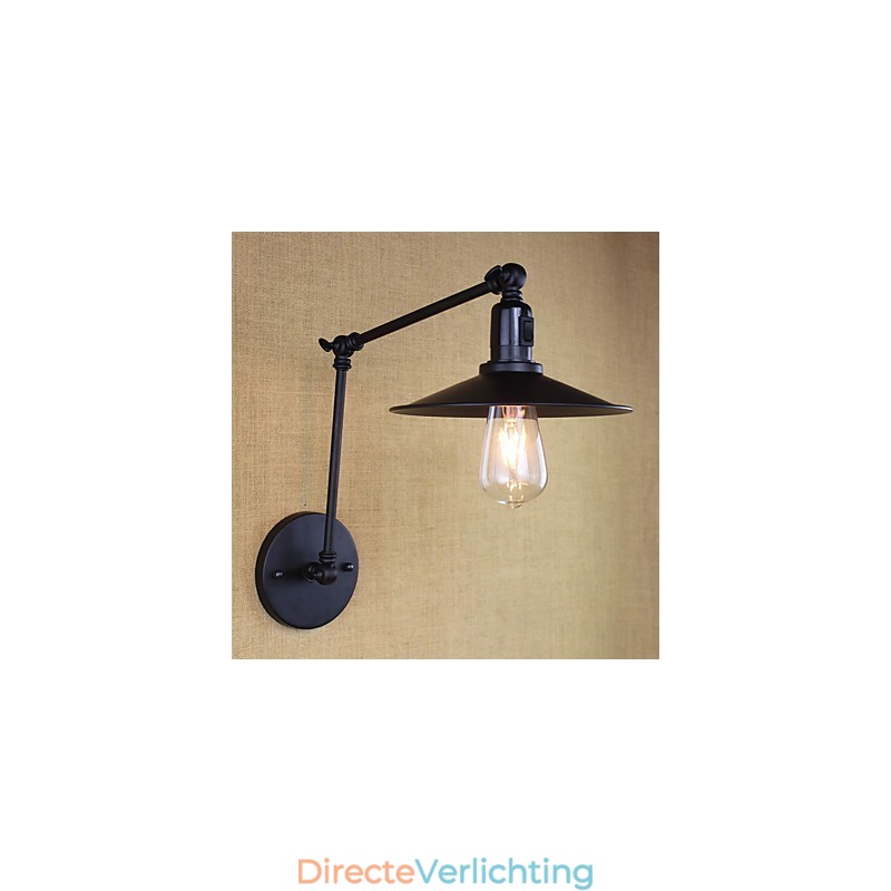 Rustieke Lodge Schilderij Kenmerk voor Mini Stijl Swing Arm Downlight Wandlampen