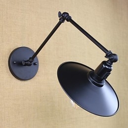 Rustieke Lodge Schilderij Kenmerk voor Mini Stijl Swing Arm Downlight Wandlampen