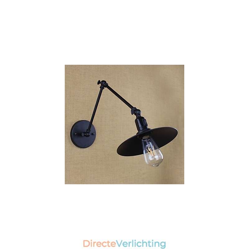 Rustieke Lodge Schilderij Kenmerk voor Mini Stijl Swing Arm Downlight Wandlampen