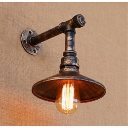 Rustieke Lodge Country Antique Brass Feature voor Sfeerverlichting Wandlampen Wandlamp