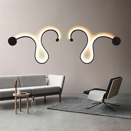 Moderne wandlampen Creatieve metalen woonkamer Hal Slaapkamer Hotelkamers Nachtkastje Decoratieverlichting