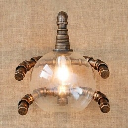 Rustieke Lodge Country Antique Brass Feature voor Sfeerverlichting Wandlampen Wandlamp