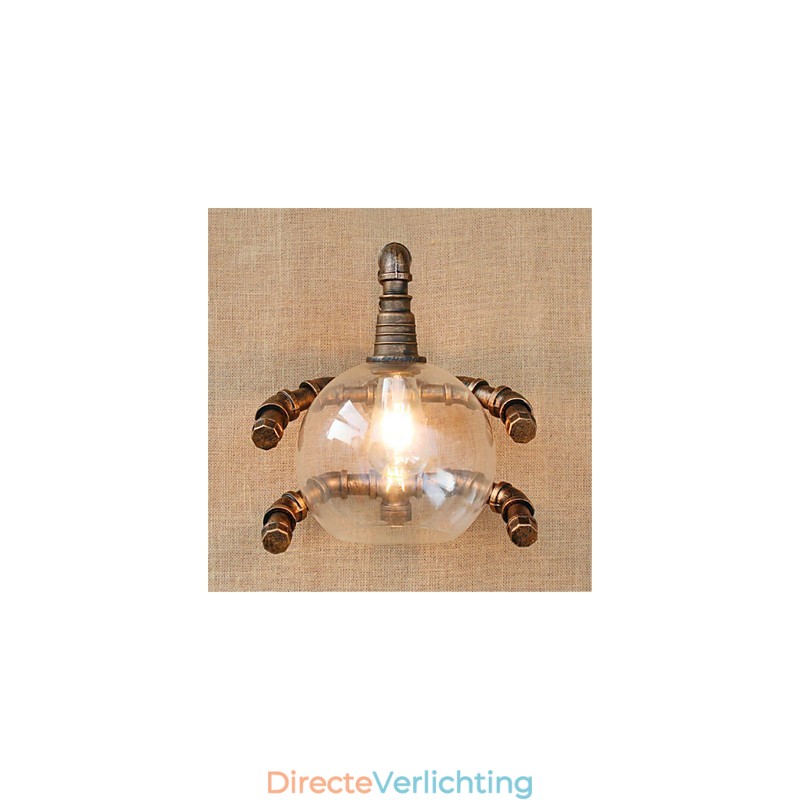 Rustieke Lodge Country Antique Brass Feature voor Sfeerverlichting Wandlampen Wandlamp