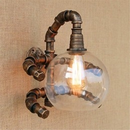 Rustieke Lodge Country Antique Brass Feature voor Sfeerverlichting Wandlampen Wandlamp