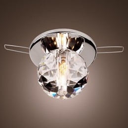 Moderne eigentijdse kristallen mini-stijl chromen metalen inbouwkast
