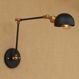 Nostalgische creatieve restaurantbar lange arm wandlamp