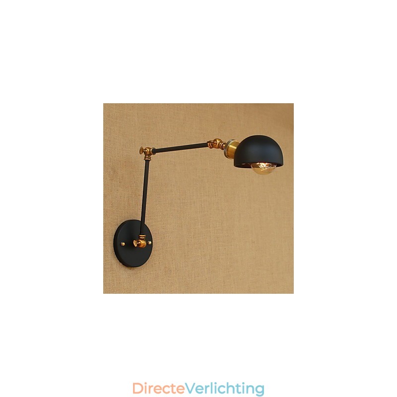 Nostalgische creatieve restaurantbar lange arm wandlamp