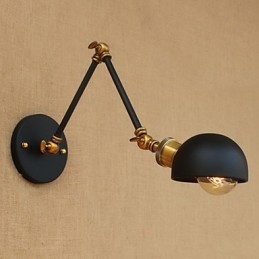 Nostalgische creatieve restaurantbar lange arm wandlamp