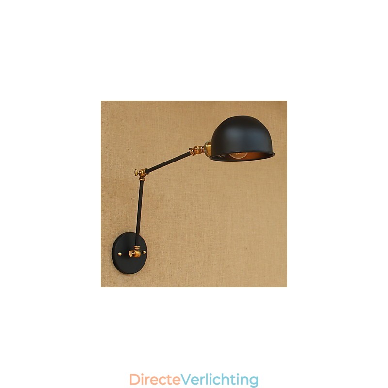 Nostalgische creatieve restaurantbar lange arm wandlamp