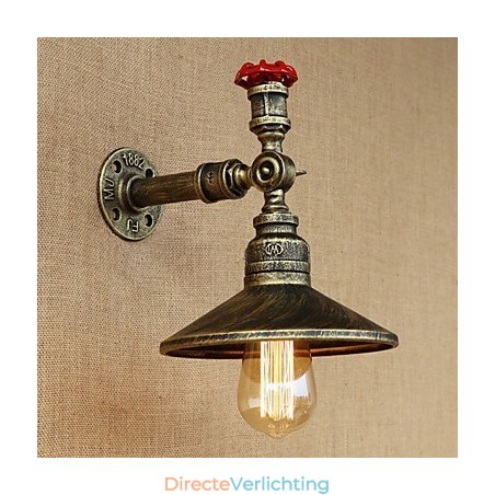 Retro Restaurant Edison Industriële Slangen Enkele Kop Versiering Wandlamp Retro Restaurant Edison Industriële Slangen Enkele Kop Versiering Wandlamp