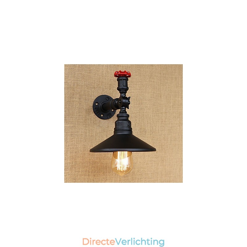 Retro Restaurant Edison Industriële Slangen Enkele Kop Versiering Wandlamp