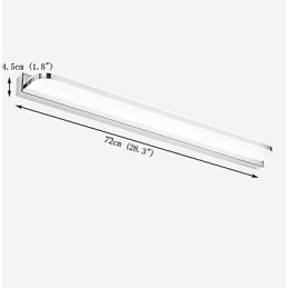 Lange hoge kwaliteit spiegellamp badkamerverlichting wandlamp