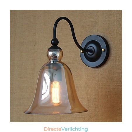 Amerikaanse landelijke minimalistische woonkamer hal versierde glazen wandlamp Amerikaanse landelijke minimalistische woonkamer hal versierde glazen wandlamp