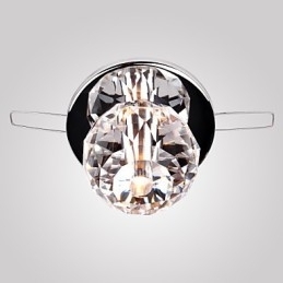 Moderne eigentijdse kristallen mini-stijl chromen metalen inbouwkast