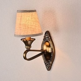 Traditionele klassieke gegalvaniseerde functie voor oogbescherming Downlight wandlampen wandlamp