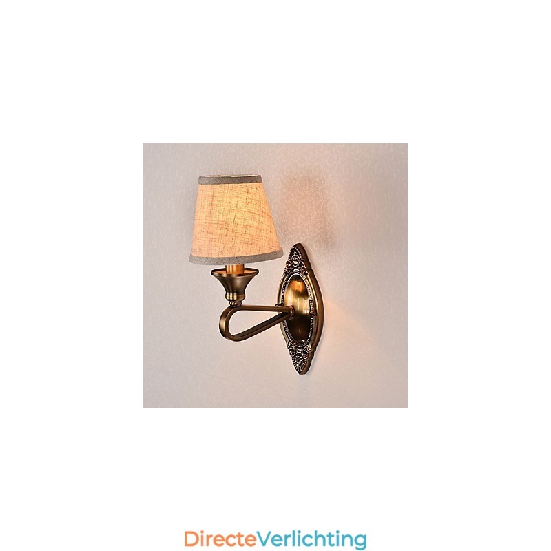 Traditionele klassieke gegalvaniseerde functie voor oogbescherming Downlight wandlampen wandlamp