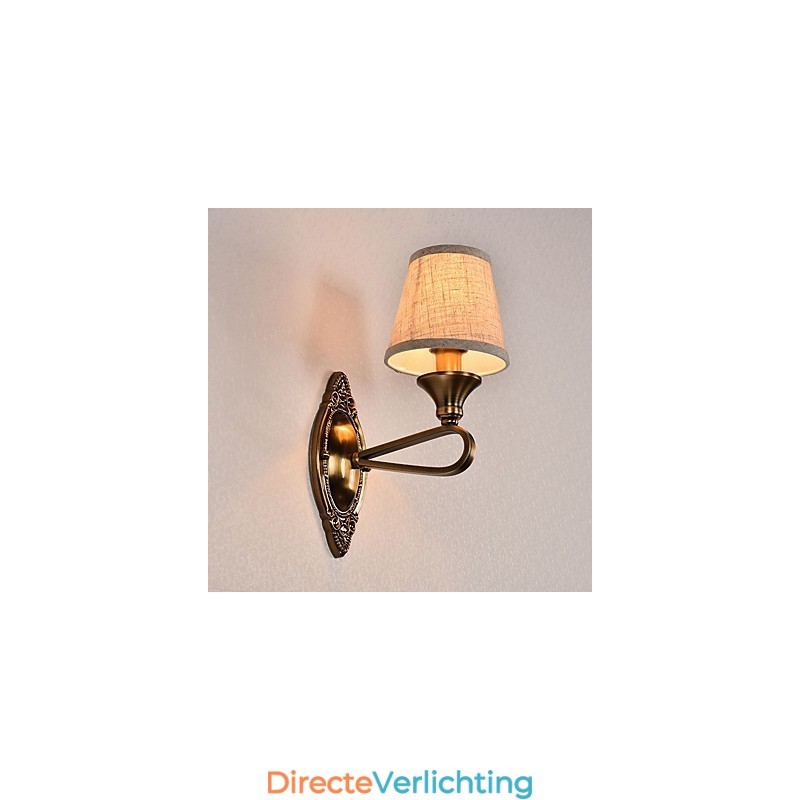 Traditionele klassieke gegalvaniseerde functie voor oogbescherming Downlight wandlampen wandlamp