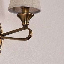 Traditionele klassieke gegalvaniseerde functie voor oogbescherming Downlight wandlampen wandlamp