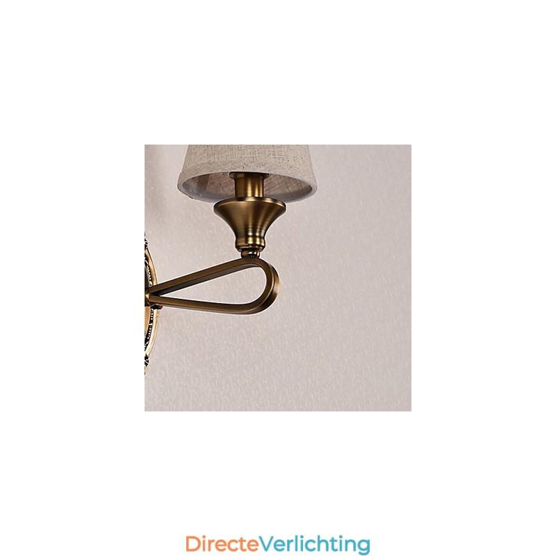 Traditionele klassieke gegalvaniseerde functie voor oogbescherming Downlight wandlampen wandlamp