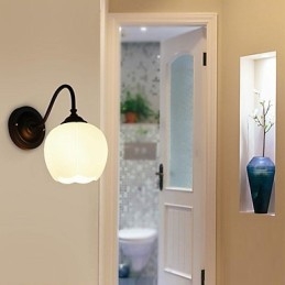 Moderne eigentijdse rustieke lodge landelijke andere kenmerken voor mini-stijl downlight wandlampen wandlamp