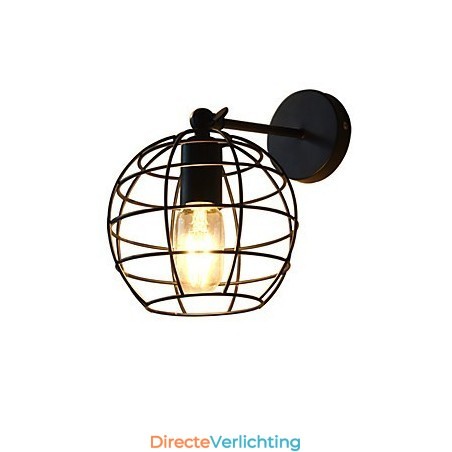 Bakstenen holle ronde ijzeren wandlamp domme zwarte Amerikaanse decoratie lichtzwaardlamp op muur Bakstenen holle ronde ijzeren wandlamp domme zwarte Amerikaanse decoratie lichtzwaardlamp op muur
