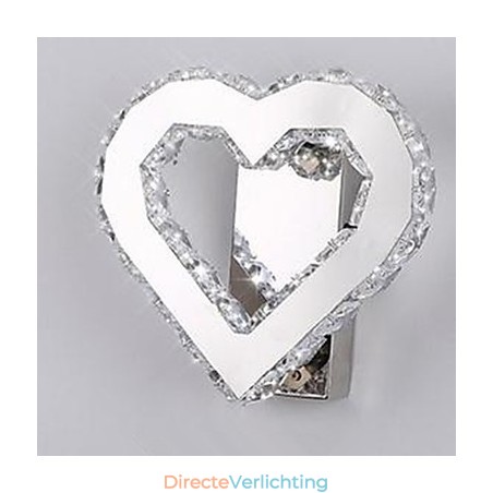 Geïntegreerde moderne eigentijdse chromen functie voor sfeerverlichting Wandlampen Wandlamp Geïntegreerde moderne eigentijdse chromen functie voor sfeerverlichting Wandlampen Wandlamp
