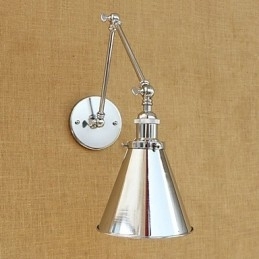 Moderne, eigentijdse retro gegalvaniseerde functie voor zwenkarm oogbescherming omgevingslicht