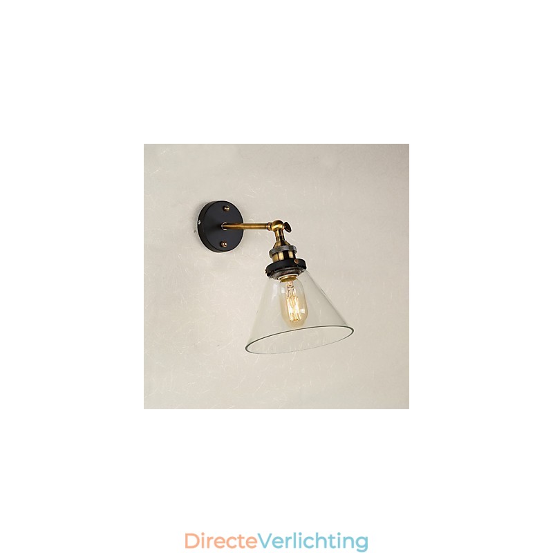 Moderne, eigentijdse, traditionele, klassieke, rustieke lodge, vintage, gegalvaniseerde functie voor downlight-wandlampen
