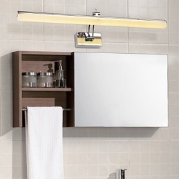 Geïntegreerde moderne eigentijdse chromen functie voor sfeerverlichting badkamerverlichting wandlamp