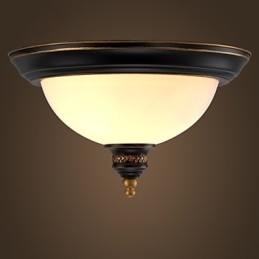 Eenvoudige pastorale plafondlampen brons Phnom Penh Amerikaanse landelijke Europese plafondlampen lamp