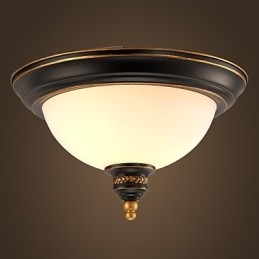 Eenvoudige pastorale plafondlampen brons Phnom Penh Amerikaanse landelijke Europese plafondlampen lamp