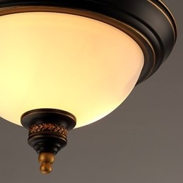 Eenvoudige pastorale plafondlampen brons Phnom Penh Amerikaanse landelijke Europese plafondlampen lamp