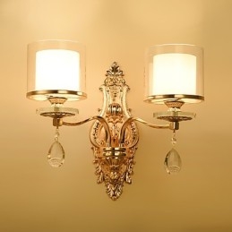 Moderne eigentijdse gegalvaniseerde functie voor oogbescherming, sfeerverlichting, wandlampen, wandlamp