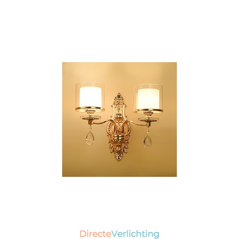 Moderne eigentijdse gegalvaniseerde functie voor oogbescherming, sfeerverlichting, wandlampen, wandlamp