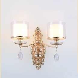 Moderne eigentijdse gegalvaniseerde functie voor oogbescherming, sfeerverlichting, wandlampen, wandlamp