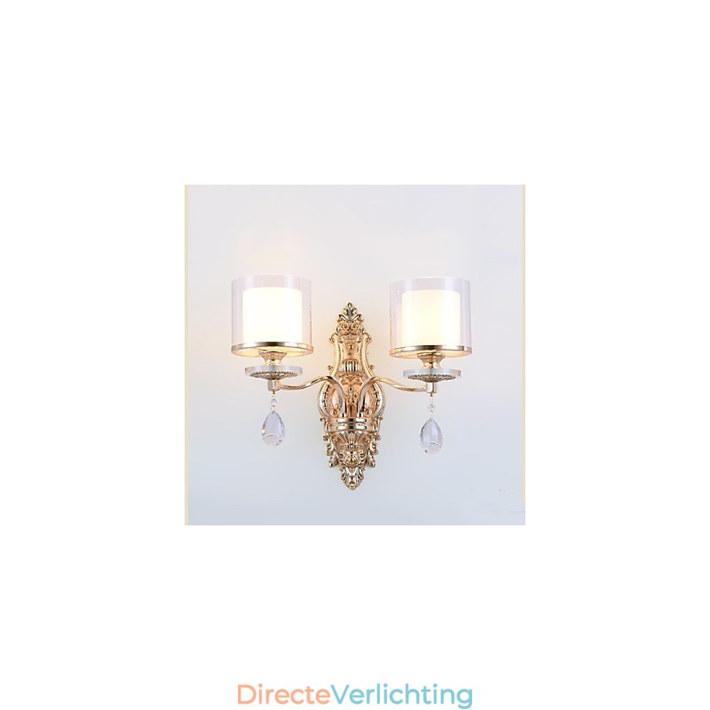 Moderne eigentijdse gegalvaniseerde functie voor oogbescherming, sfeerverlichting, wandlampen, wandlamp